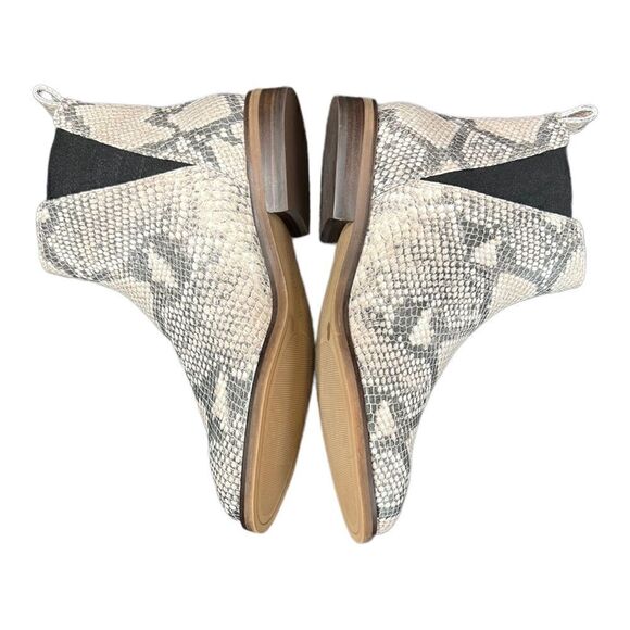 Lucky Brand Haylia Leather Chelsea Snake Boot - Picture 6 of 12